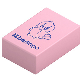 Ластик Berlingo "Animals", прямоугольный, термопластичная резина, 28*18*10мм