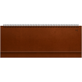 Планинг недатированный, 56л., 330*130мм, кожзам, BG "Winner. Brown", коричневый