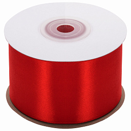 Лента атласная ширина 50 мм, длина 23 м, красная, BRAUBERG, 591521 фото Лента атласная ширина 50 мм, длина 23 м, красная, BRAUBERG, 591521