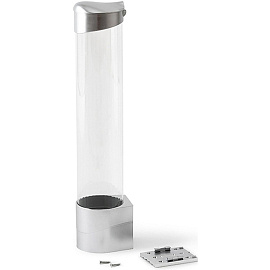 Держатель для стаканов на винтах Aqua Work серебристый