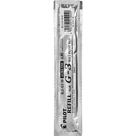 Стержень гелевый Pilot BLS-G3-38 черный 129 мм (толщина линии 0.2 мм)