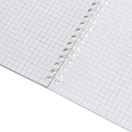 Блокнот Attache Города А4 60 листов разноцветный в клетку на спирали (203х290 мм)