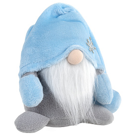 Украшение новогоднее интерьерное 17 см "Волшебный Гном", полиэстер, ЗОЛОТАЯ СКАЗКА, 592525