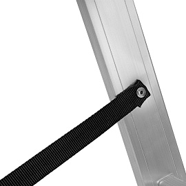 Лестница универсальная Сибртех алюминиевая трехсекционная 3х12 ступеней (97822)