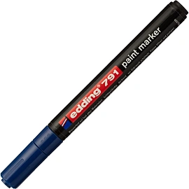 Маркер промышленный лаковый Edding E-791/3 синий 1-2 мм