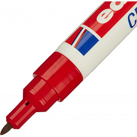 Маркер для CD перманентный Edding E-8400/2 красный (толщина линии письма 0.5-1 мм)