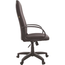 Кресло для руководителя Chairman CH279 серое/чёрное (ткань, пластик)