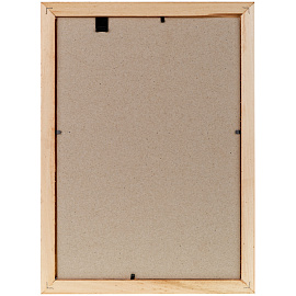 Рамка деревянная 21*30см, OfficeSpace, №3, мокко