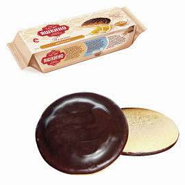 Печенье сдобное в глазури Яшкино Апельсин 137 г