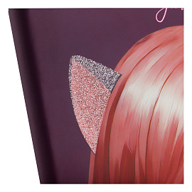 Ежедневник недатированный, А5, 136л., кожзам, MESHU "Find your way. Pink", тон. блок, закладка-ляссе с подвеской