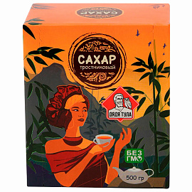 Сахар кусковой тростниковый Дядя Тула 500 г