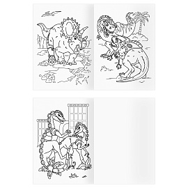 Раскраска А4, 8 стр., ТРИ СОВЫ "Для мальчиков