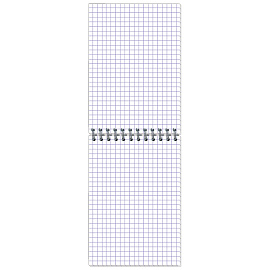 Блокнот Attache Economy Города А6 40 листов разноцветный в клетку на спирали (105х145 мм)
