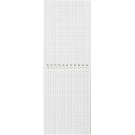 Блокнот Attache Economy Города А6 40 листов разноцветный в клетку на спирали (105х145 мм)