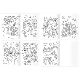 Раскраска А5, 16 стр., ТРИ СОВЫ "Для мальчиков