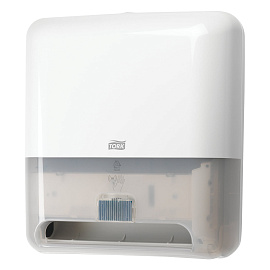 Диспенсер для рулонных полотенец Торк (Tork) 551100 Matic H1 Intuition сенсорный пластиковый белый фото Диспенсер для рулонных полотенец Торк (Tork) 551100 Matic H1 Intuition сенсорный пластиковый белый