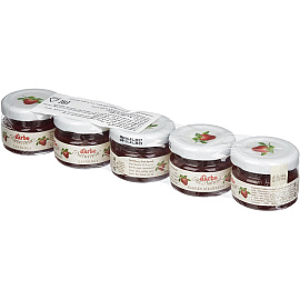 Конфитюр порционный Darbo клубника 28 г (5 штук в упаковке)