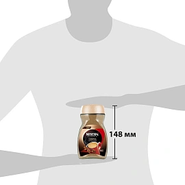 Кофе растворимый Nescafe Classic Crema 95 г (стеклянная банка)