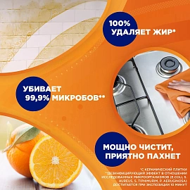 Чистящее средство для кухни Мистер Мускул 0.5 л от жира и нагара спрей для стеклокерамики фото Чистящее средство для кухни Мистер Мускул 0.5 л от жира и нагара спрей для стеклокерамики