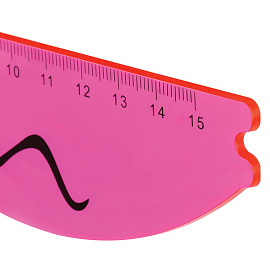 Линейка 15см Мульти-Пульти "Кошка", пластиковая, прозрачная, розовая европодвес фото Линейка 15см Мульти-Пульти "Кошка", пластиковая, прозрачная, розовая европодвес