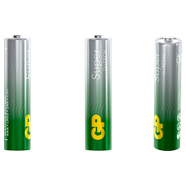 Батарейка GP Super G-Tech AAA (LR03) 24A алкалиновая, SB10 фото Батарейка GP Super G-Tech AAA (LR03) 24A алкалиновая, SB10