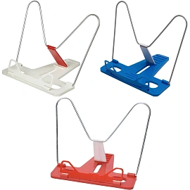 Подставка для книг Эконом металлическая/пластиковая