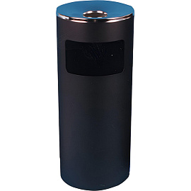 Урна-пепельница Титан N 52 30 л сталь черная (25х60 см)