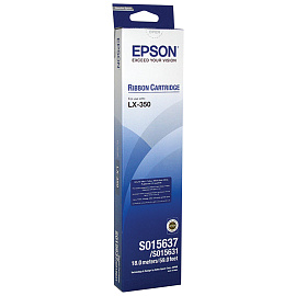 Картридж матричный Epson C13S015637BA/C13S015637 черный оригинальный