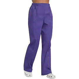 Костюм для горничных и уборщиц у09-КБР фиолетовый/светло-сиреневый (размер 52-54, рост 158-164)