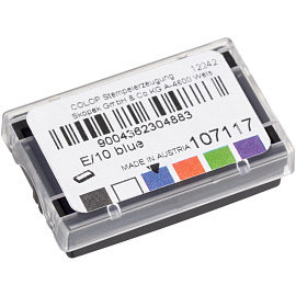 Подушка штемпельная сменная Colop E/10 синяя для Colop Pr. 10 Pr. 10C S120 S120/W S126 S160