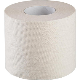 Бумага туалетная Мягкий знак 1-слойная белая (72 рулона в упаковке)