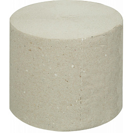 Бумага туалетная Островская 1-слойная серая без втулки (24 рулона в упаковке)