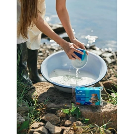 Губка для посуды Luscan Макси поролон 9.5x6.5 см с абразивным слоем (5 штук в упаковке)