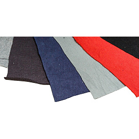 Ветошь трикотажная цветная 10 кг (размер лоскута 40x60 см)