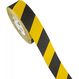 Лента противоскользящая 50мм х 18,3м формуемая жел