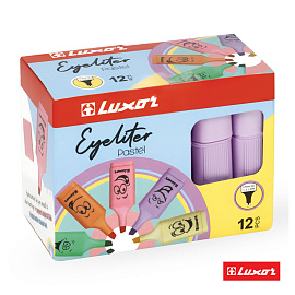 Текстовыделители Luxor "Eyeliter Pastel" пастельный фиолетовый, 1-4,5мм фото Текстовыделители Luxor "Eyeliter Pastel" пастельный фиолетовый, 1-4,5мм