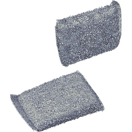 Губка для посуды Luscan поролон 11.5x7.8 см в металлизированной оплётке (2 штуки в упаковке) фото Губка для посуды Luscan поролон 11.5x7.8 см в металлизированной оплётке (2 штуки в упаковке)