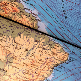 Глобус Globen Классик физический 32 см с подсветкой