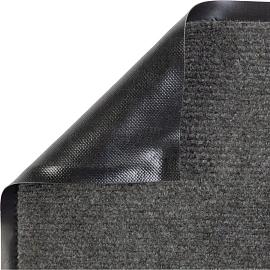 Коврик входной влаговпитывающий ворсовый Комфорт 40х60 см серый