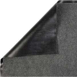 Коврик входной влаговпитывающий ворсовый Комфорт 90х150 см серый