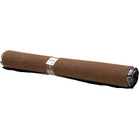 Коврик входной влаговпитывающий ворсовый Комфорт 90х150 см коричневый