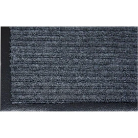 Коврик входной влаговпитывающий ворсовый Комфорт 120х180 см серый