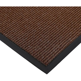 Коврик входной влаговпитывающий ворсовый Комфорт 120х180 см коричневый