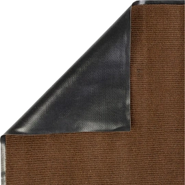 Коврик входной влаговпитывающий ворсовый Комфорт 120х180 см коричневый