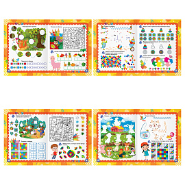 Книжка-задание, А4 ТРИ СОВЫ "Готовимся к школе. Тренировка памяти", 32стр.