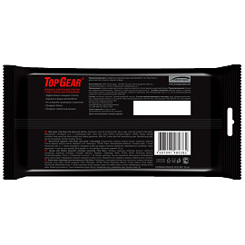 Салфетки влажные для стекол Top Gear №30 (30 штук в упаковке, 48038)