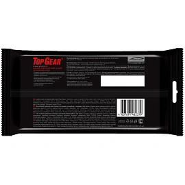 Салфетки влажные для ухода за кожей Top Gea №25r (25 штук в упаковке, 48237)