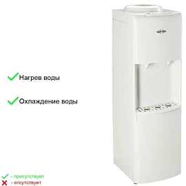 Кулер для воды Vatten V41WE белый (нагрев и охлаждение) фото Кулер для воды Vatten V41WE белый (нагрев и охлаждение)