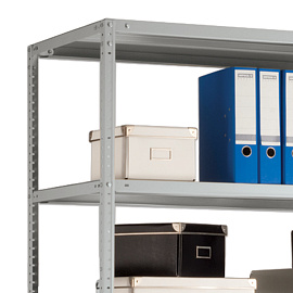 Стеллаж металлический Практик MS (6 полок, 1000x300x2000 мм)