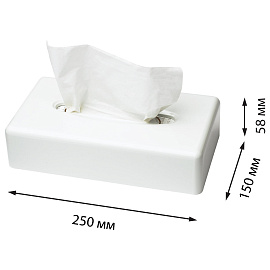 Диспенсер для салфеток Торк (Tork) 270023 F1 настольный пластиковый белый фото Диспенсер для салфеток Торк (Tork) 270023 F1 настольный пластиковый белый